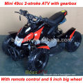 Mini 49cc 2-stroke ATV with gearbox big wheel RC